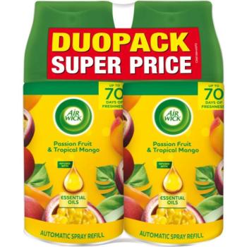 Air Wick Freshmatic Passion Fruit & Tropical Mango légfrissítő utántöltő illattal DUO 2x250 ml kép
