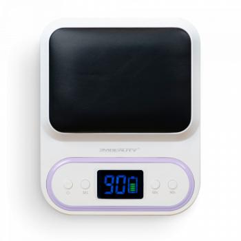 Akkumulátoros Kéztámaszos MultiLED Lámpa 01 - 48W Pillow UVLED - Lila (Fekete Párna, db) kép