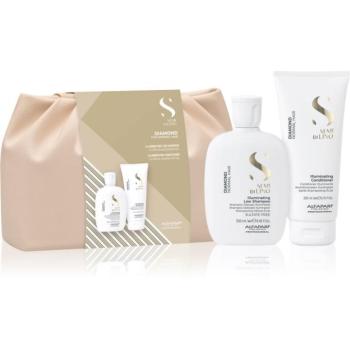 Alfaparf Milano Semi di Lino Diamond Duo Kit ajándékszett élénk és hidratált bőr 2 db kép
