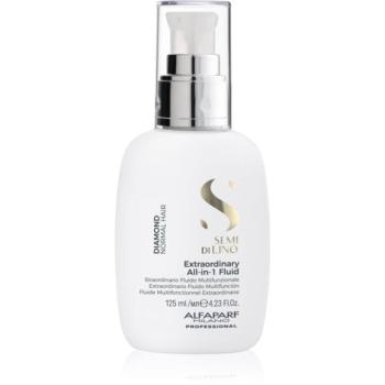 Alfaparf Milano Semi di Lino Diamond Extraordinary All-in-1 Fluid öblítést nem igénylő hajkúra a haj tökéletes kinézetéért 125 ml kép