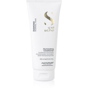 Alfaparf Milano Semi di Lino Diamond Illuminating élénkítő kondicionáló a fényes hajért és a könnyű fésülésért 200 ml kép