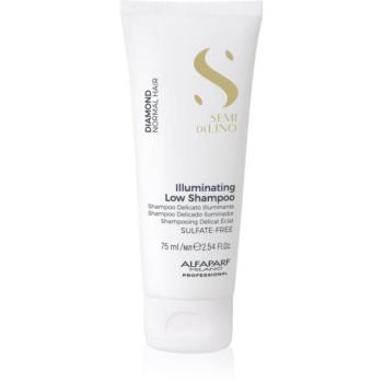 Alfaparf Milano Semi di Lino Diamond Illuminating élénkítő sampon normál hajra 75 ml kép