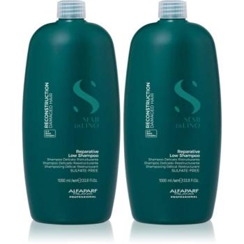 Alfaparf Milano Semi di Lino Reconstruction Shampoo duo Kit szett a károsult hajra kép