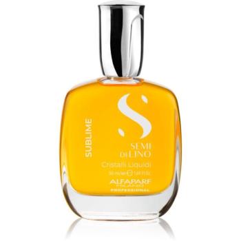 Alfaparf Milano Semi di Lino Sublime Cristalli hidratáló olaj a fénylő és selymes hajért 50 ml kép