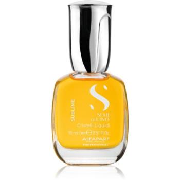 Alfaparf Milano Semi di Lino Sublime Cristalli hidratáló olaj a fénylő és selymes hajért Box 15 ml kép