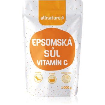 Allnature Epsom salt + vitamín C fürdősó C vitamin 1000 g kép