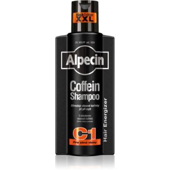 Alpecin Coffein Shampoo C1 Black Edition sampon férfiaknak koffein kivonattal hajnövesztést serkentő 375 ml kép
