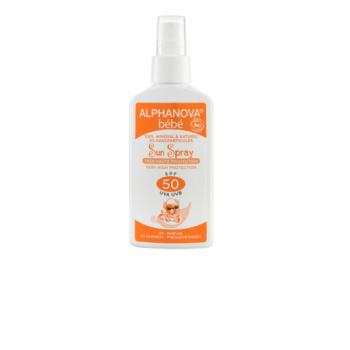 Alphanova - Fényvédő csecsemőknek SPF 50 BIO, 125 ml kép