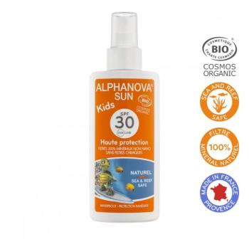 Alphanova - Fényvédő spray gyermekeknek SPF 30 BIO, 125 g kép