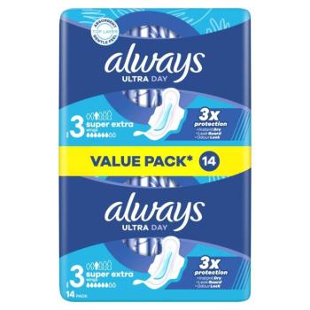 Always Ultra Day Night szárnyas egészségügyi Betét 14db kép