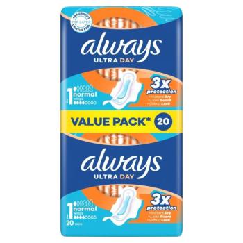 Always Ultra Normal szárnyas egészségügyi Betét 20db kép