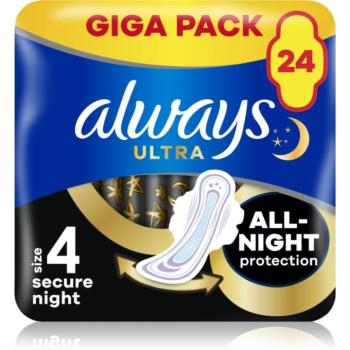 Always Ultra Secure Night egészségügyi betétek 24 db kép