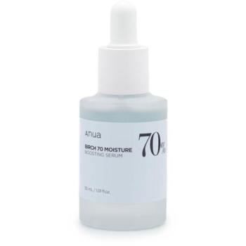 ANUA Birch 70% Moisture Boosting Serum Szérum nyírfakivonattal, 30 ml kép