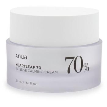 ANUA Heartleaf 70% Intense Calming Cream Nyugtató krém 70% ezüst szirtőr kivonattal, 50 ml kép