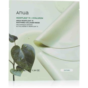 ANUA Heartleaf 70 nyugtató kollagén maszk, 4x 38g kép