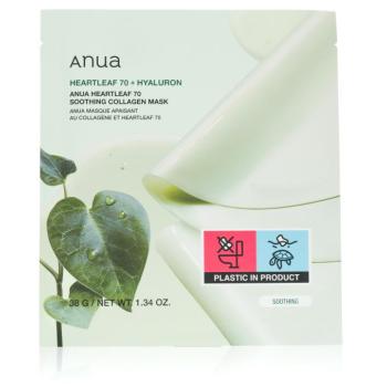 Anua Heartleaf 70 Soothing Collagen Mask 38 g kép