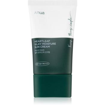 Anua Heartleaf Silky Moisture Sun Cream intenzíven hidratáló nappali krém SPF 50+ 50 ml kép