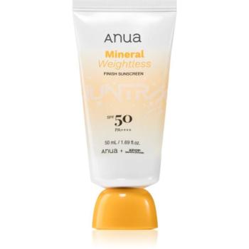 Anua K-Pop Demon Hunters Mineral Weightless Finish Sunscreen gyengéd védő arckrém SPF 50 50 ml kép