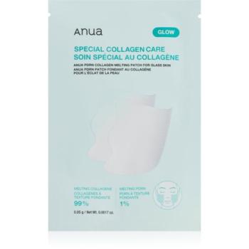 Anua PDRN Collagen Melting Patch for Glass Skin élénkítő arcmaszk a táplálásért és hidratálásért 4 db kép