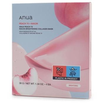 Anua Peach 70 Niacin Brightening Collagen Mask 38 g kép