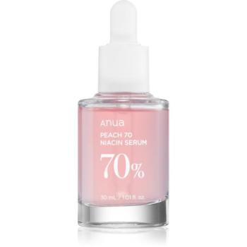 Anua Peach 70% Niacin Serum élénkítő hidratáló szérum a kitágult pórusokra és ráncokra 30 ml kép