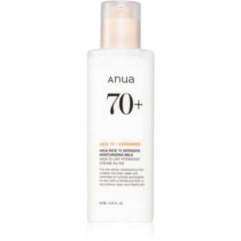 Anua Rice 70 Intensive Moisturizing Milk élénkítő és hidratáló tej az arcra 150 ml kép