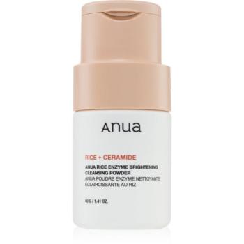 Anua Rice Enzyme Brightening Cleansing Powder finoman tisztító púder az arcra 40 g kép