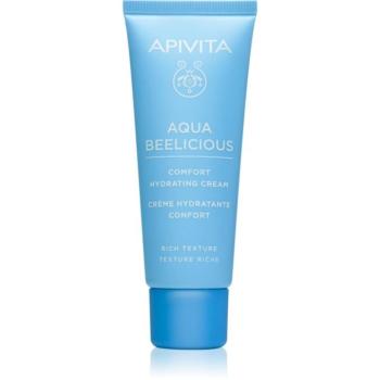 Apivita Aqua Beelicious Comfort Hydrating Cream Rich nappali és éjszakai tápláló arckrém hidratáló 40 ml kép