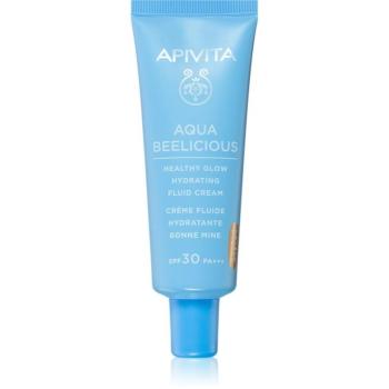 Apivita Aqua Beelicious Tinted Fluid SPF30 gyengéd tonizáló fluid az élénk bőrért SPF 30 40 ml kép