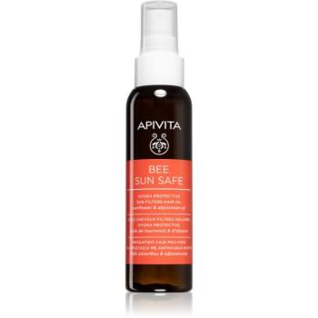 Apivita Bee Sun Safe Hair Oil hidratáló olaj nap által károsult haj 100 ml kép