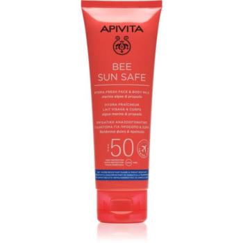 Apivita Bee Sun Safe Hydra Fresh Milk SPF50 naptej arca és testre SPF 50 100 ml kép