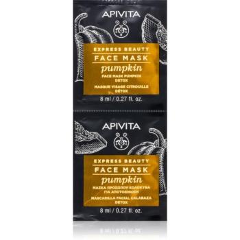 Apivita Express Beauty Detox Face Mask Pumpkin méregtelenítő arcmaszk 2x8 ml kép