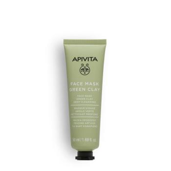 APIVITA Express mélytisztító arcmaszk Zöld agyaggal (50ml) kép