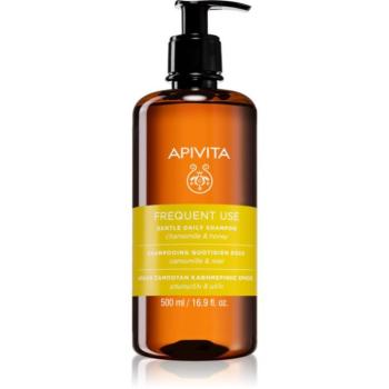 Apivita Frequent Use Gentle Daily Shampoo sampon mindennapi használatra kamillával 500 ml kép