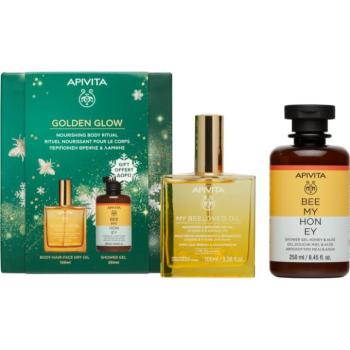 Apivita Golden Glow karácsonyi ajándékszett a finom és sima bőrért kép