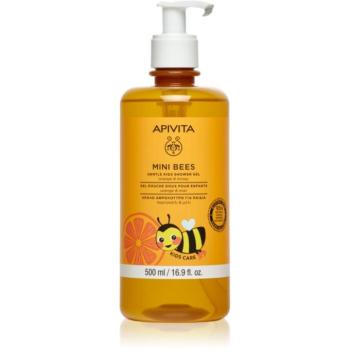 Apivita Mini Bees Gentle Kids Shower Gel Orange&Honey tusfürdő gél testre és hajra gyermekeknek 500 ml kép