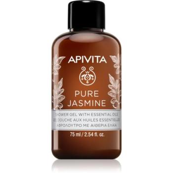 Apivita Pure Jasmine Shower Gel hidratáló tusoló gél esszenciális olajokkal 75 ml kép