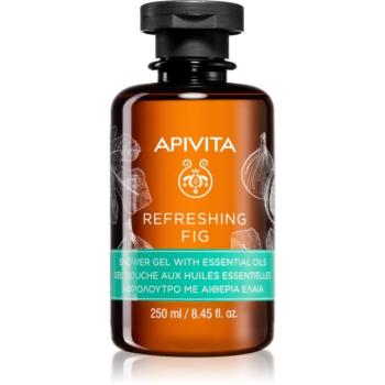 Apivita Refreshing Fig Shower Gel felfrissítő tusfürdő gél esszenciális olajokkal 250 ml kép