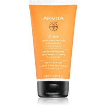 Apivita Shine Revitalizing Conditioner revitalizáló kondicionáló a fakó haj ragyogásáért 150 ml kép