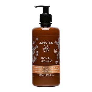 APIVITA Tusfürdő száraz bőrre royal honey ECO Pack (500ml) kép