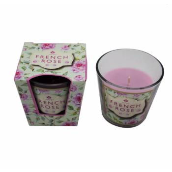 ARÔME - Francia Rózsa Illatgyertya -120 g kép