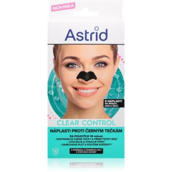 Astrid Clear Control tisztító bőrtapasz a mitesszerek ellen 6 db kép