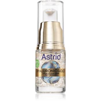 Astrid Hyaluronic Gold lifting szemkörnyékápoló szérum niacinamiddal 15 ml kép