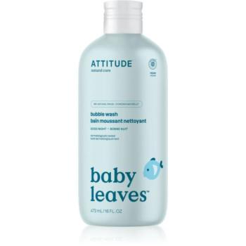 Attitude Baby Leaves Bubble Wash habfürdő gyermekeknek születéstől kezdődően 473 ml kép