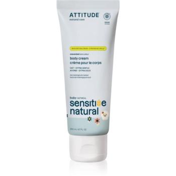 Attitude Sensitive Natural Baby Oatmeal hidratáló és nyugtató krém az érzékeny bőrre gyermekeknek 200 ml kép