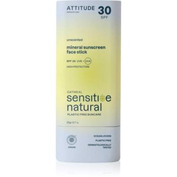 Attitude Sensitive Natural Face Stick ásványi napozó krém stift az érzékeny arcbőrre 20 g kép