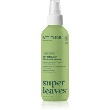 Attitude Super Leaves Avocado Oil & Olive Leaves spray a könnyű kifésülésért normál és száraz hajra 240 ml