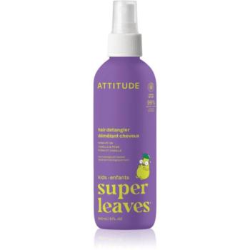 Attitude Super Leaves Kids spray a könnyű kifésülésért a vanília és a körte illatával gyermekeknek Vanilla & Pear 240 ml kép