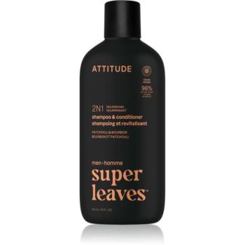 Attitude Super Leaves Men's Shampoo and Conditioner 2-in-1 sampon és kondicionáló 2 in1 uraknak 415 ml kép