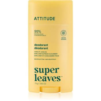 Attitude Super Leaves Natural Deodorant dezodor Earl Grey & Cucumber 75 g kép